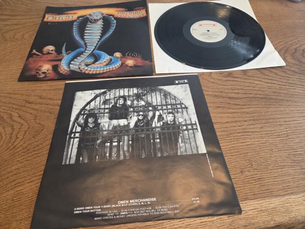 Omen Warning of Danger 1985 Roadrunner Records – RR9738 Holländische Pressung NM/VG+